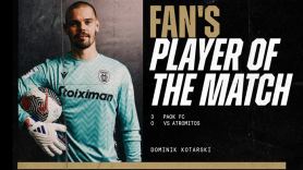 Fans’ Man of the Match ο Κοτάρσκι