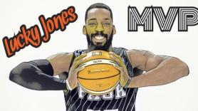 MVP ο Lucky Jones