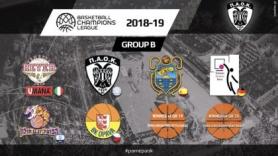 Το πρόγραμμα του ΠΑΟΚ στο Basketball Champions League