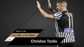 Fans’ Man of the Match ο Τζόλης