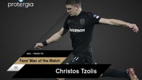 Fans’ Man of the Match ο Τζόλης