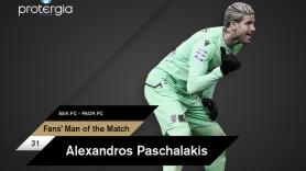 Fans’ Man of the Match ο Πασχαλάκης