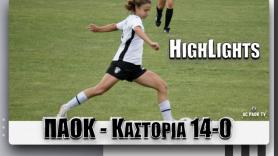 Highlights: ΠΑΟΚ-Καστοριά