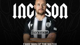 Fans’ Man of the Match ο Ίνγκασον