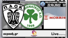 Το ΠΑΟΚ-Παναθηναϊκός στο AC PAOK TV!