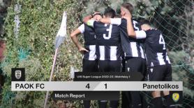 4-1 τον Παναιτωλικό η Κ19