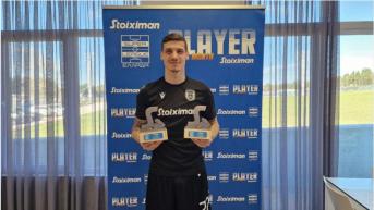 Βράβευση Κίριλ Ντεσπόντοφ-Stoiximan Player of the Month Δεκεμβρίου και Ιανουαρίου (vid)