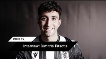  Interview: Δημήτρης Πιτσώτης - PAOK TV (video)