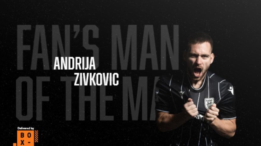 BOX Fans’ Man of the Match ο Α. Ζίβκοβιτς