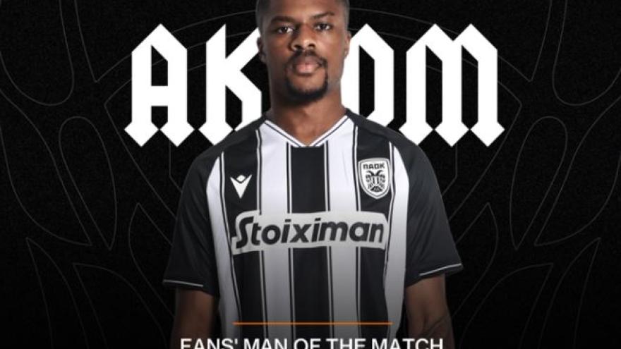 Fans’ Man of the Match ο Άκπομ