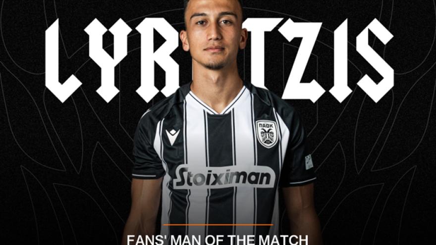 Fans’ Man of the Match ο Λύρατζης