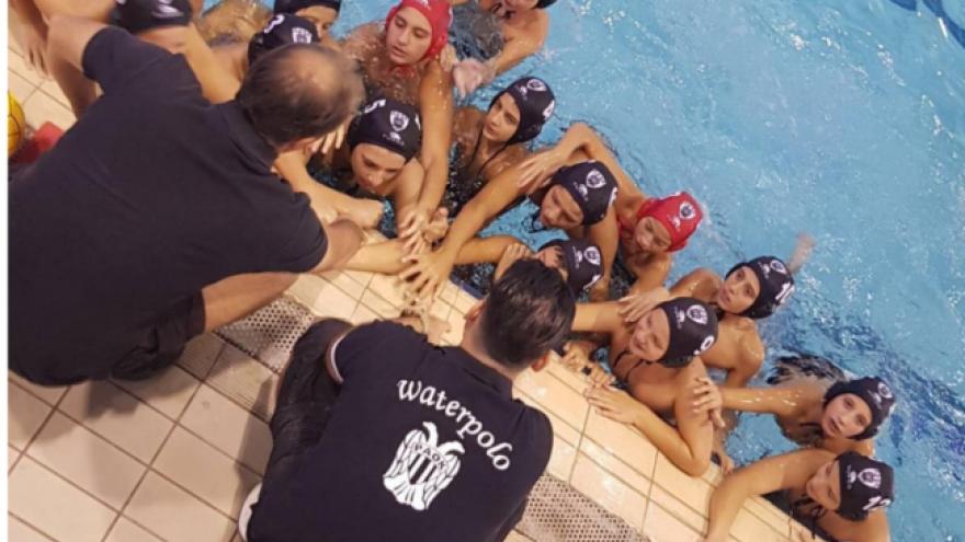 Νίκη με 19-8 επί του Άρη και πρωτιά για τους μίνι παίδες υδατοσφαίρισης του ΠΑΟΚ!