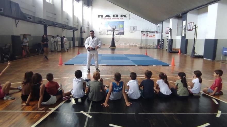 Το «ασπρόμαυρο» JUDO στο ΠΑΟΚ Summer Camp!