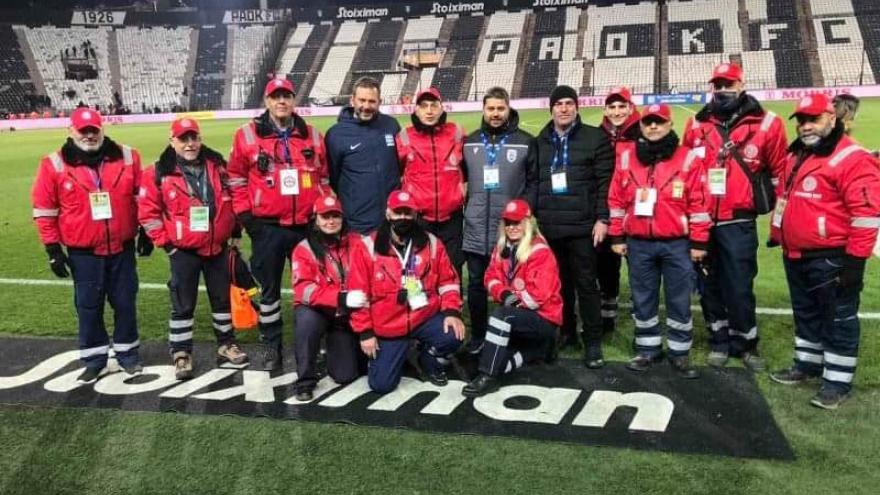 Elite Rescue Team: Η επέμβασή της στην Τούμπα έσωσε φίλαθλο του ΠΑΟΚ