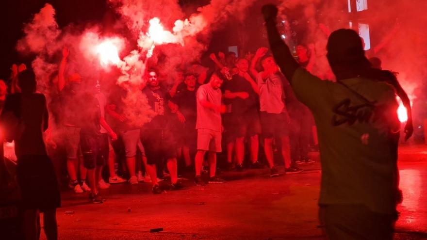 Έκαναν πορεία στη Θεσσαλονίκη οι οπαδοί της Μπεϊτάρ