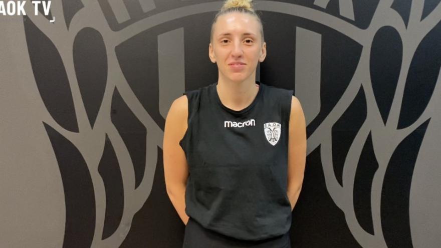 Aleksandra Milanova: «Χρειαζόμαστε τη στήριξη του κόσμου!» | AC PAOK TV